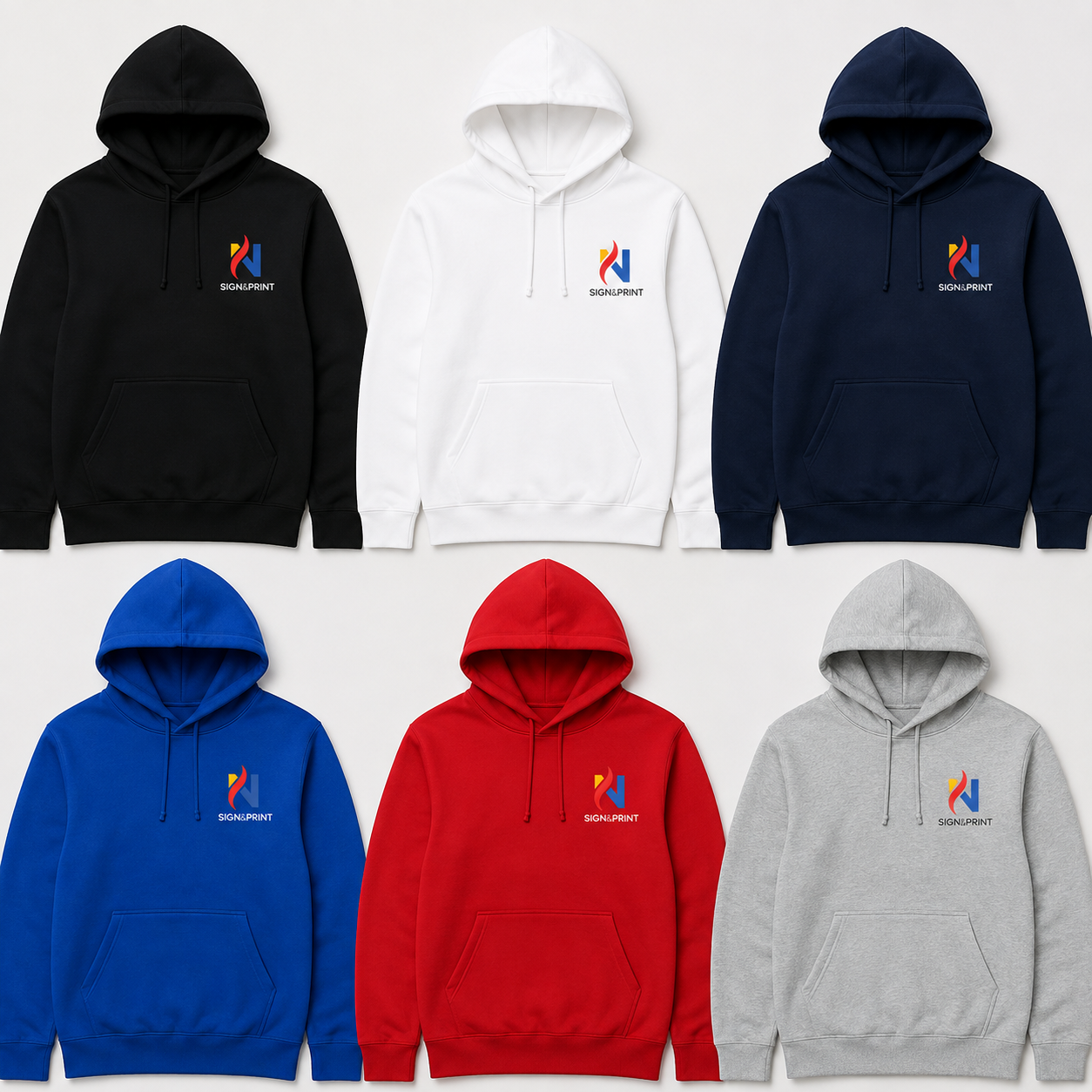 Custom DTF Printed Hoodies – Add Your Logo or Design - Image 3